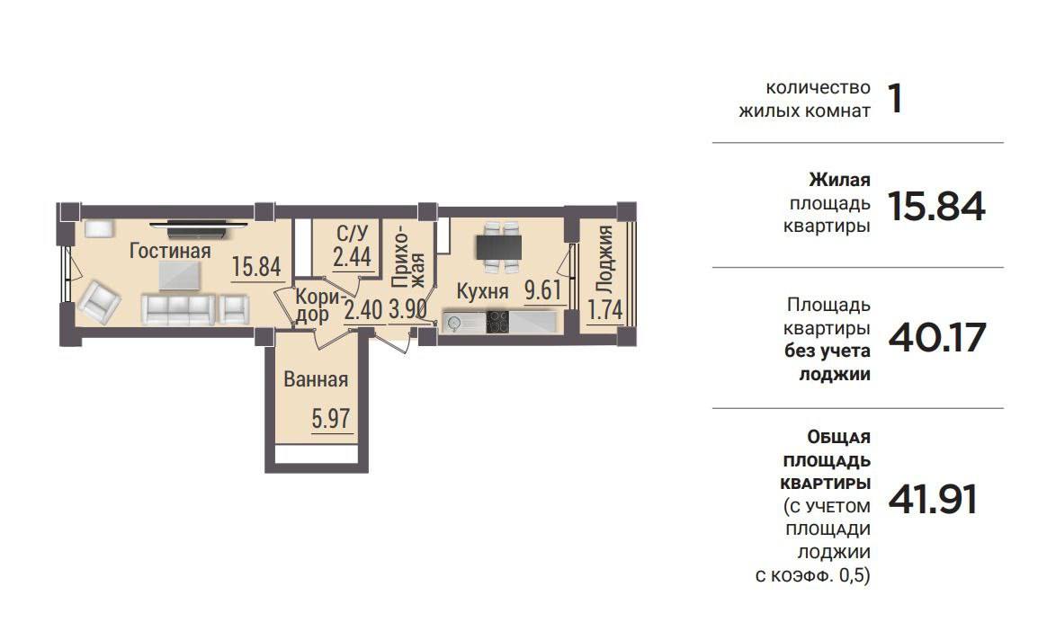 Квартиры в ЖК HABI PARK